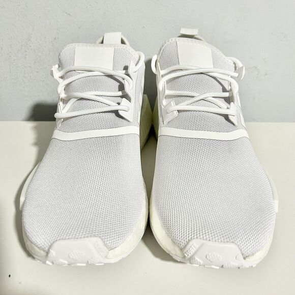 Adidas NMD_R1 Primeblue “Triple White” Men’s Size 10 Lifestyle Comfort Sneakers main image 8